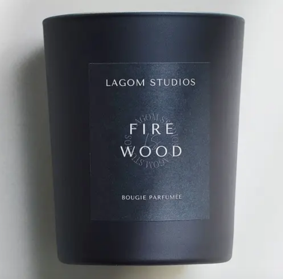 Lagom studios Fire Wood vegan doftljus