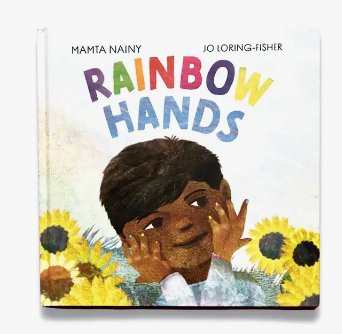 Barnbok på Engelska : Rainbow hands